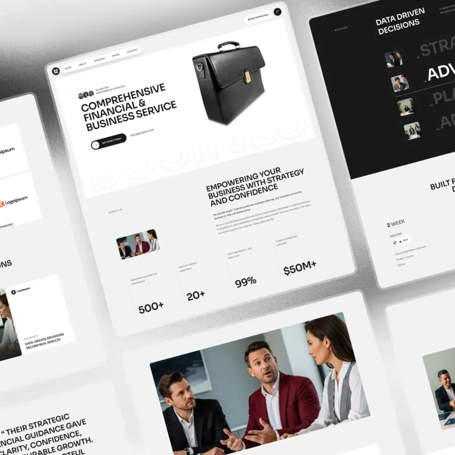 Busines — Business Consultancy Template — Template Munk Framer Template
