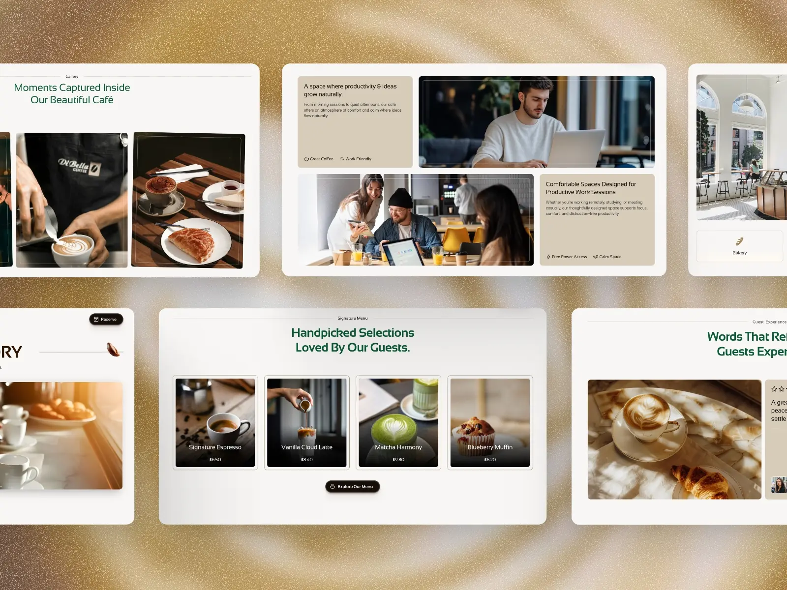 Cafenza — Cafe & Bistro Website Template