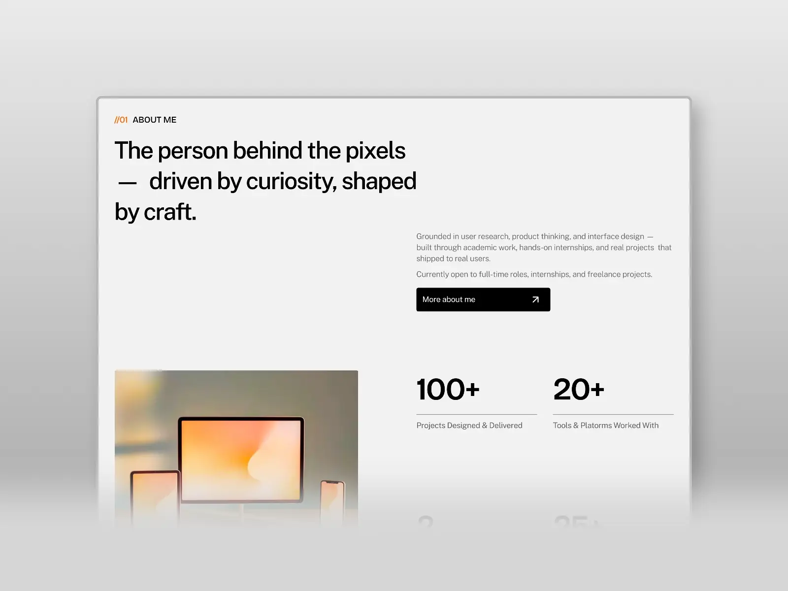 Carolina — Portfolio Starter Kit