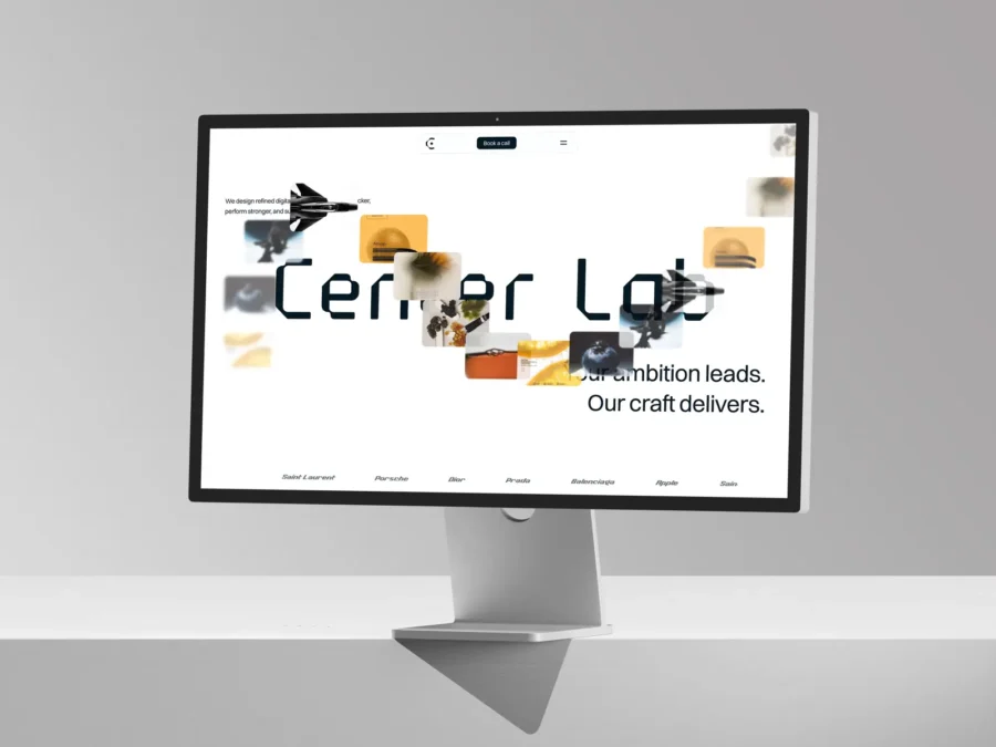 CenterLab — Studio Template — orbitx Framer Template