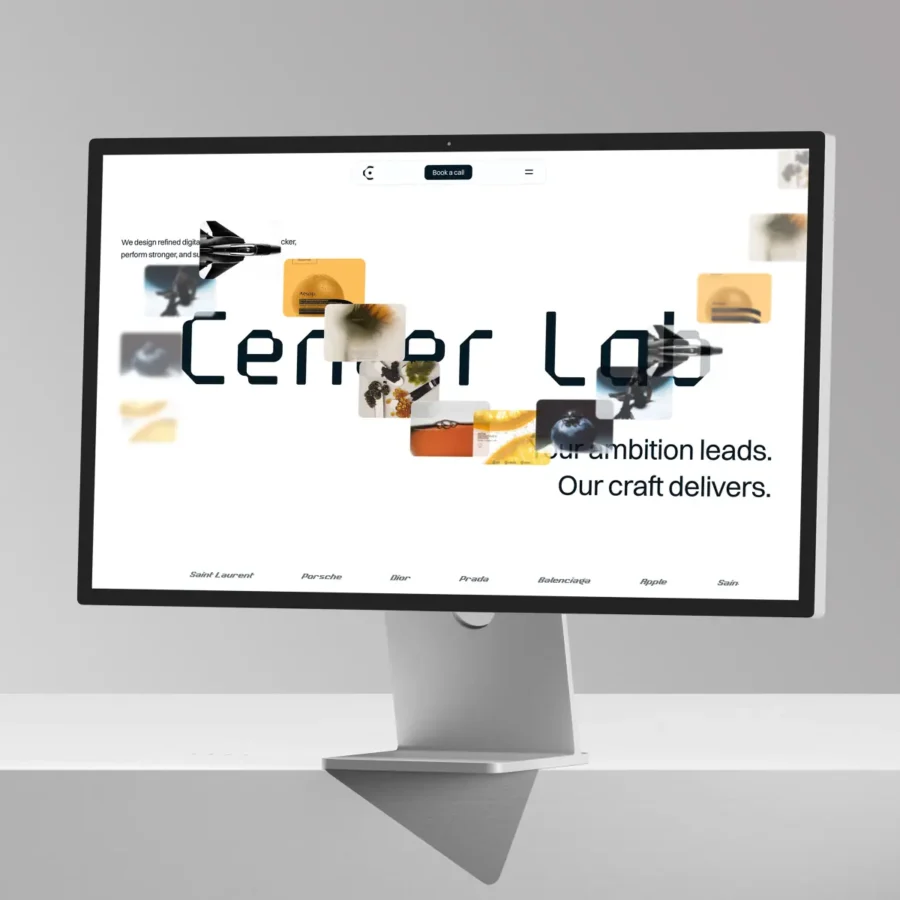 CenterLab — Studio Template — orbitx Framer Template