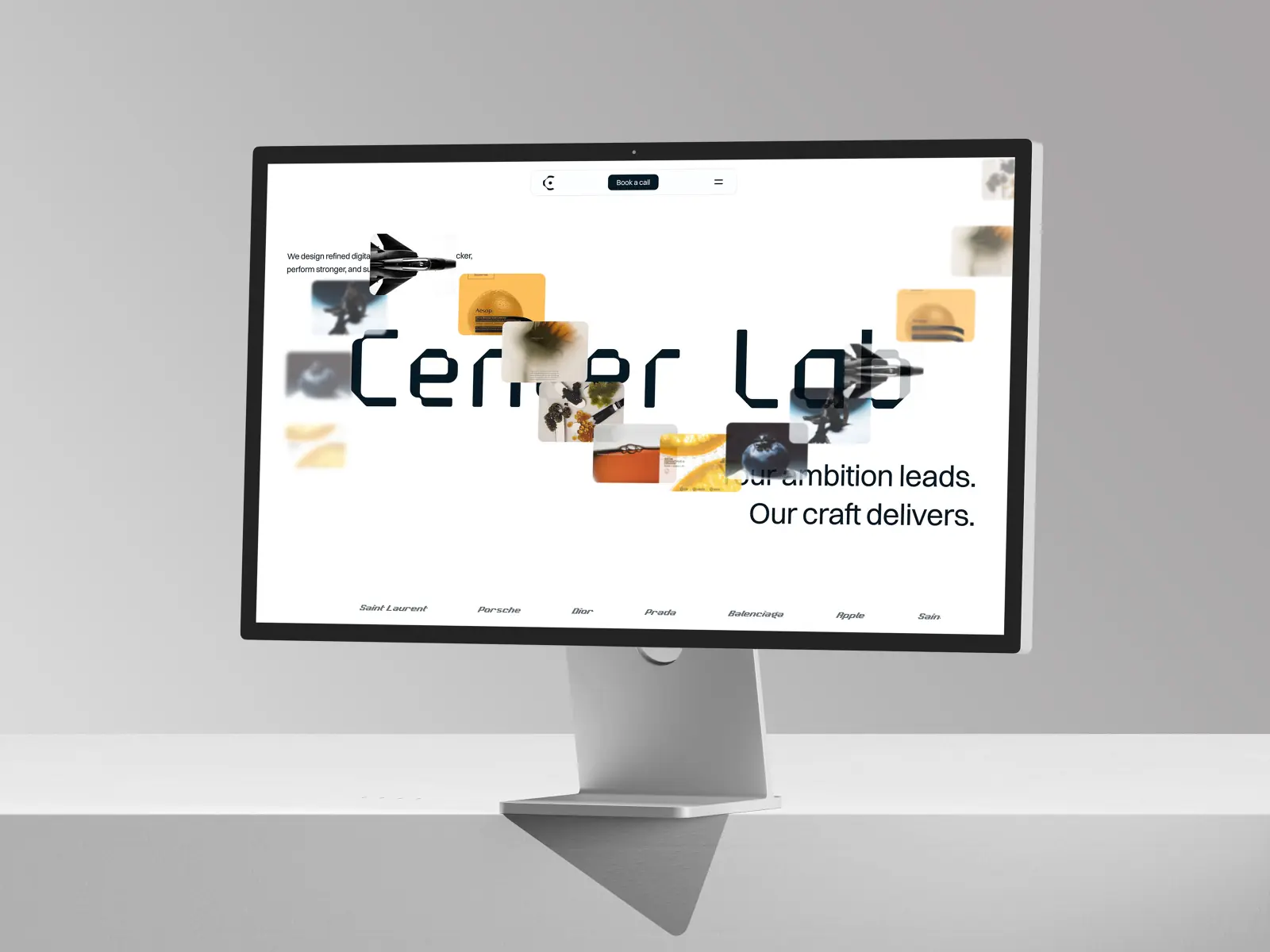 CenterLab — Studio Template — orbitx Framer Template