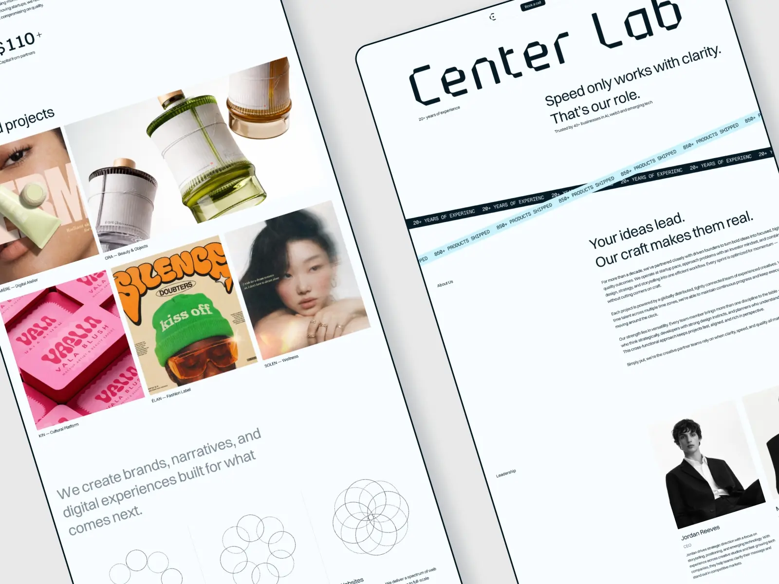 CenterLab — Studio Template
