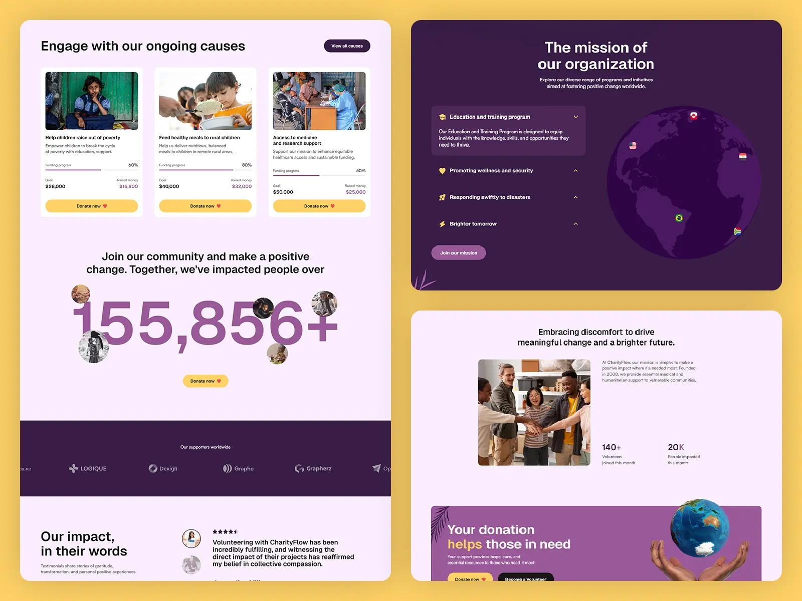 Charityflow — Nonprofit, Charity & NGO Template