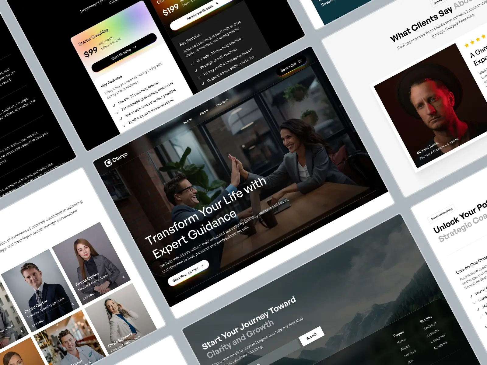 Claryo — Premium Coaching Template