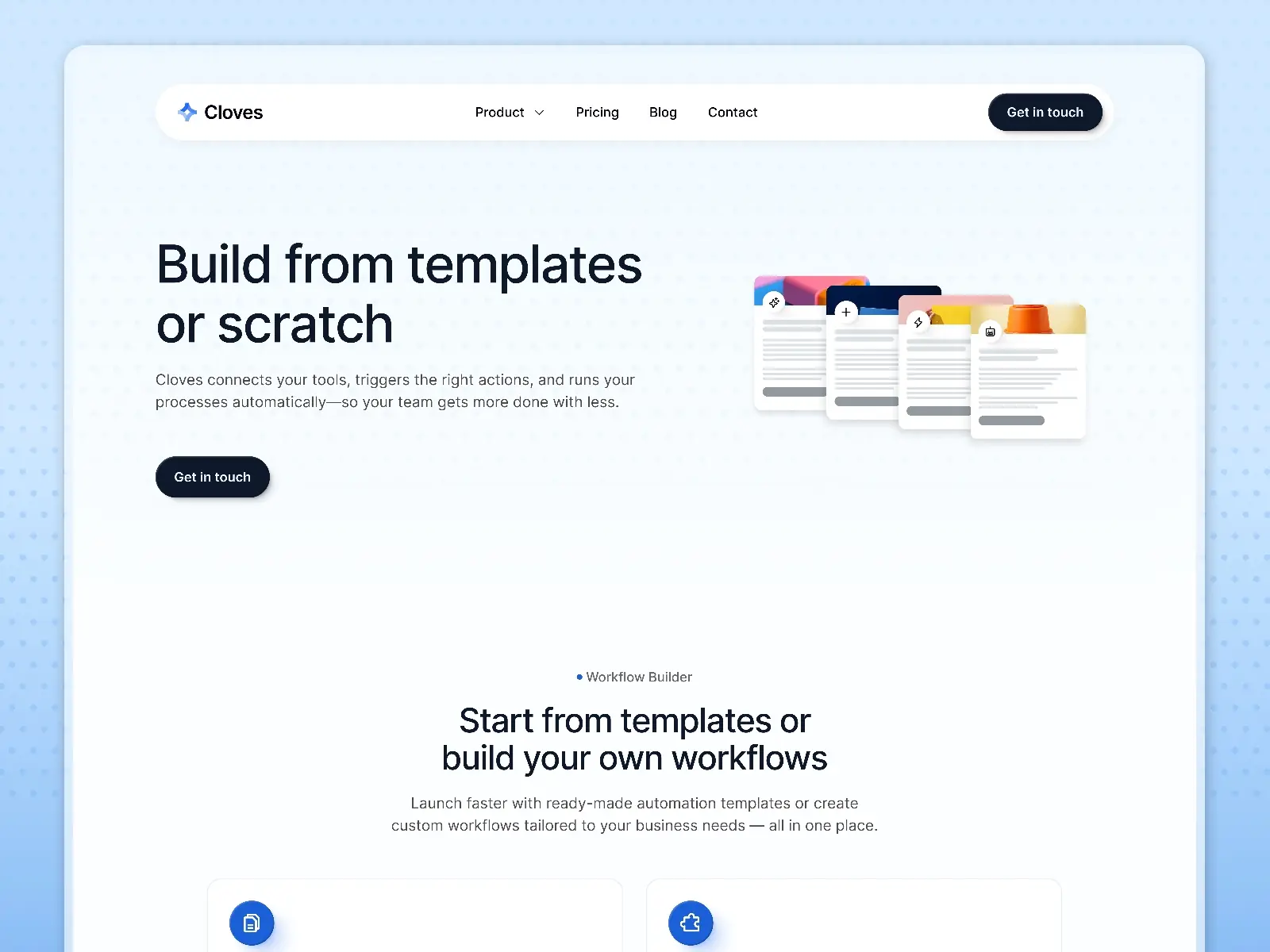 Cloves — Modern SaaS Website & App Template
