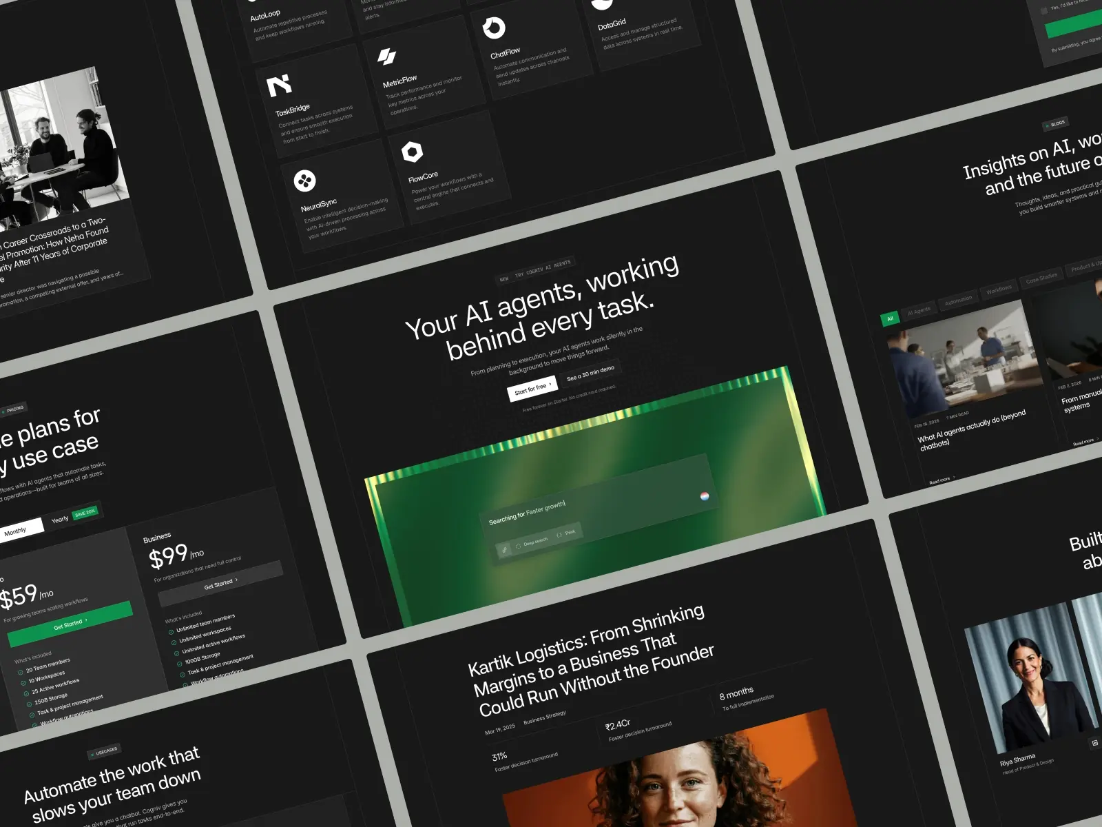 Cogniv — AI Agent & Automation Template