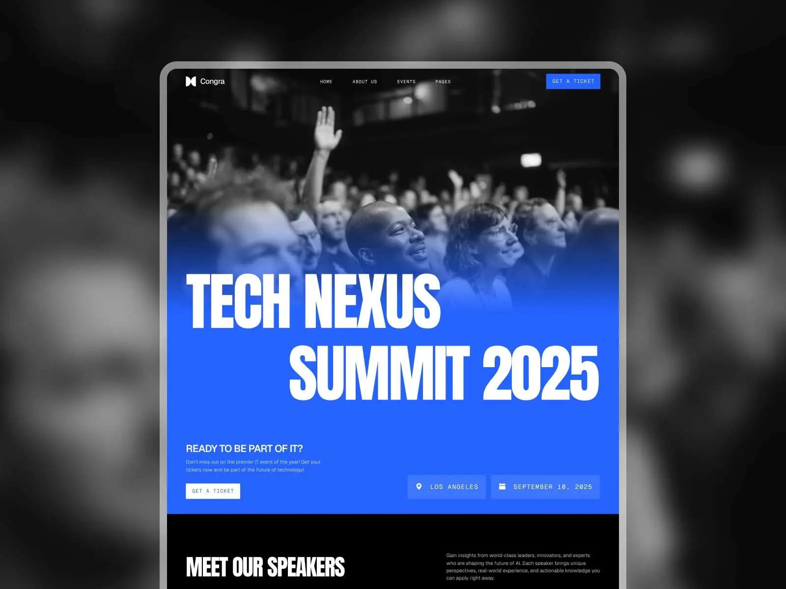 Congra — Template — Landix Framer Template