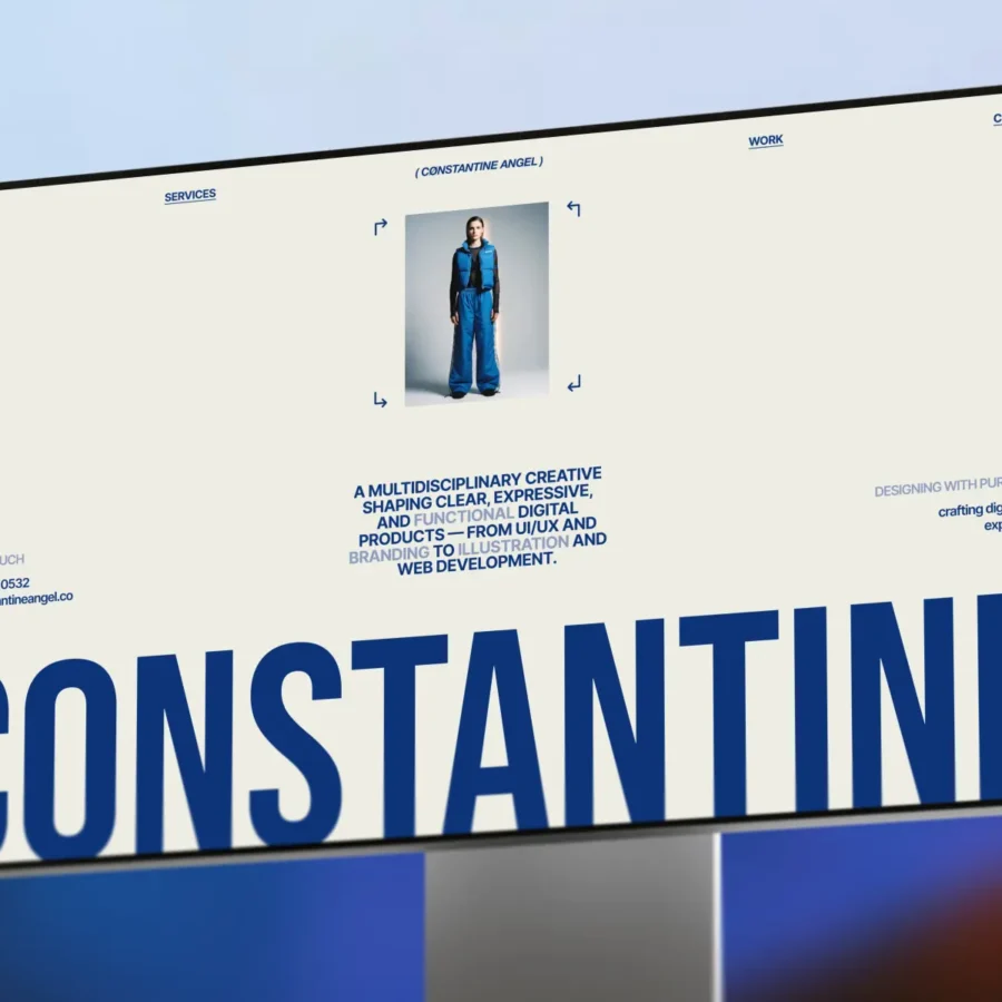 Constantine — Portfolio & Agency Template — Finlay Studio Framer Template