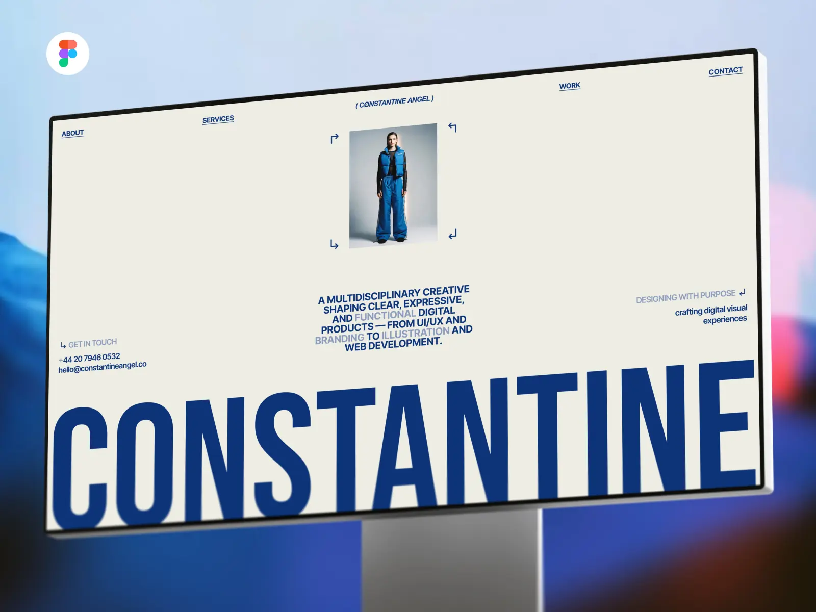 Constantine — Portfolio & Agency Template — Finlay Studio Framer Template