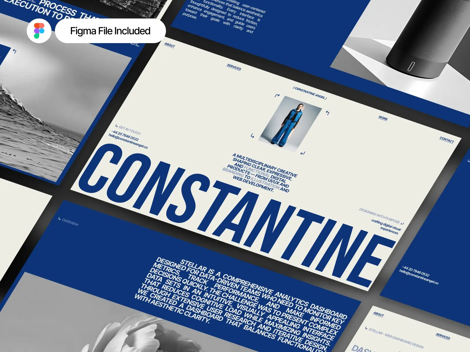 Constantine — Portfolio & Agency Template