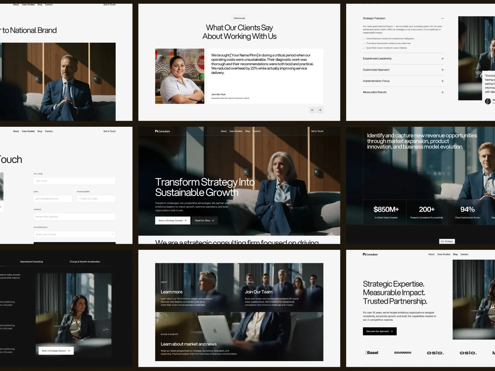 Consultare — Consulting & Business Template