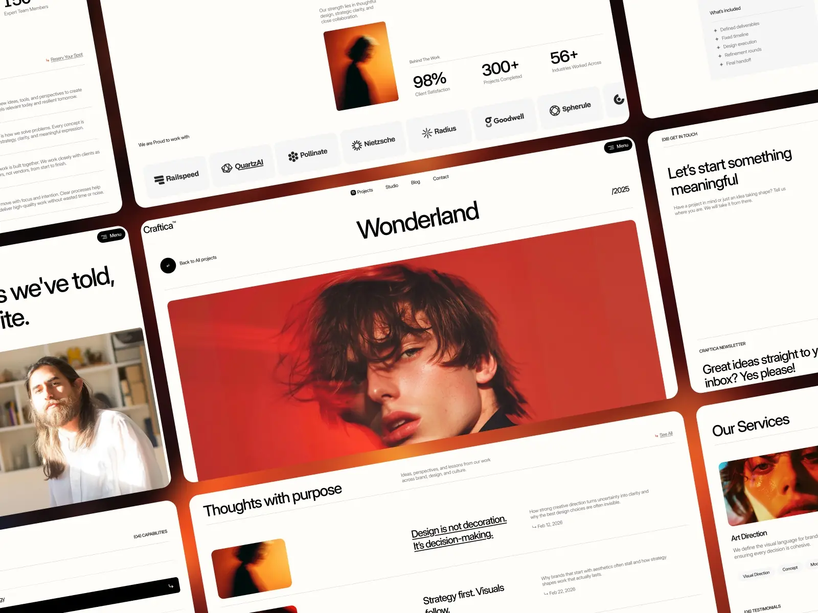 Craftica — Agency Portfolio Template