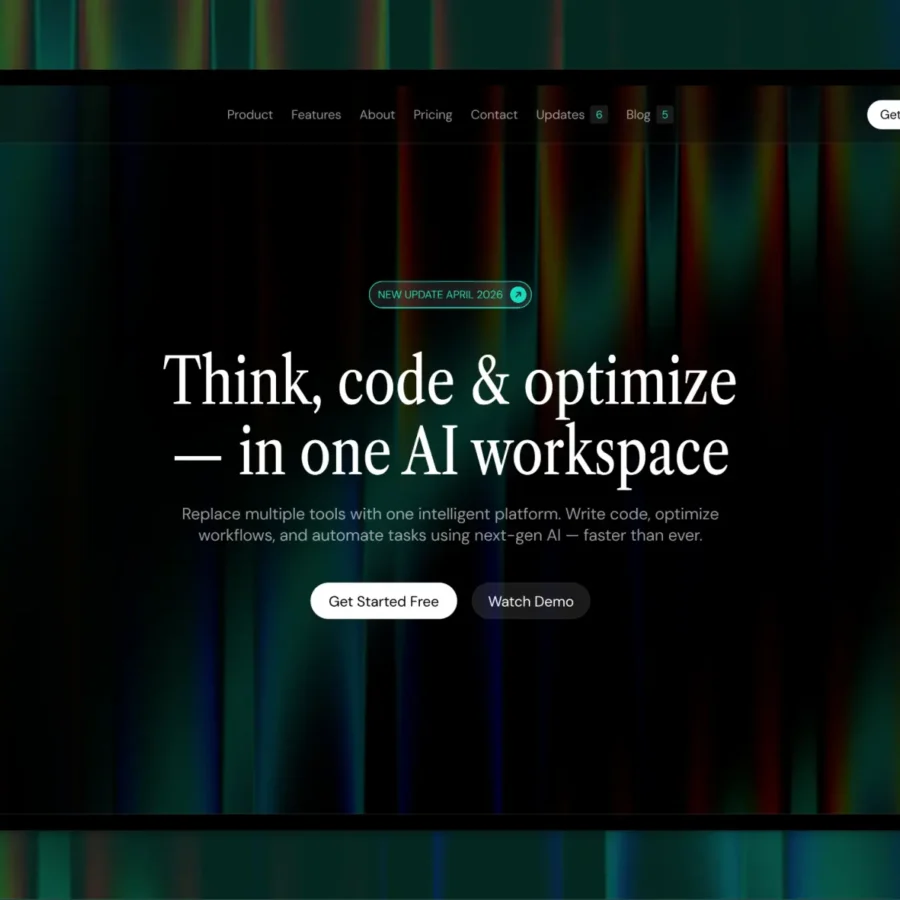 Createx — A premium SaaS website template — Aidan Creates Framer Template
