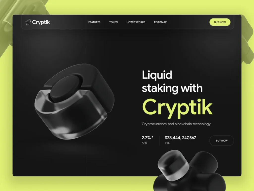 Cryptik — Blockchain & Web3 Framer Template - Framer Templates Marketplace