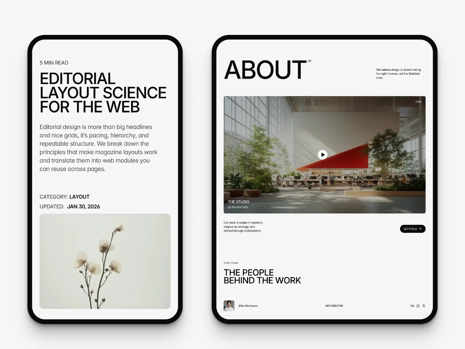 Das Studio — Professional Agency Template