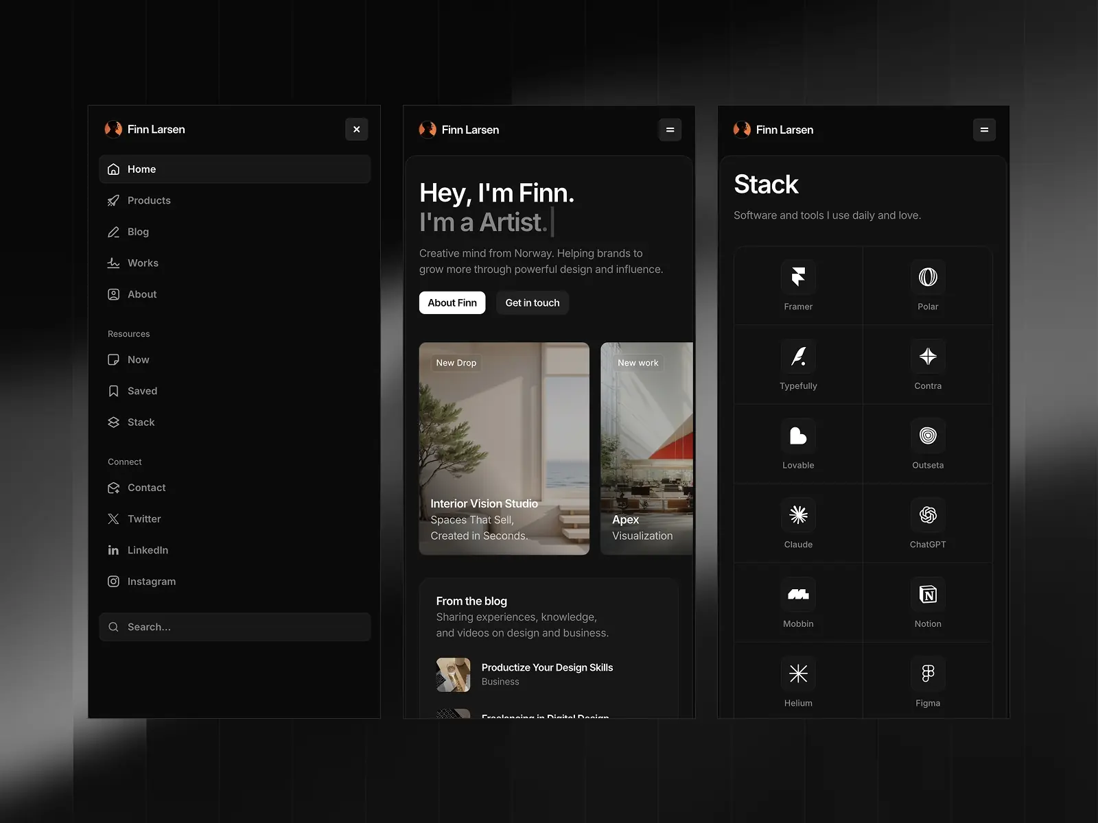Dashfolio N2 — The flagship portfolio system.