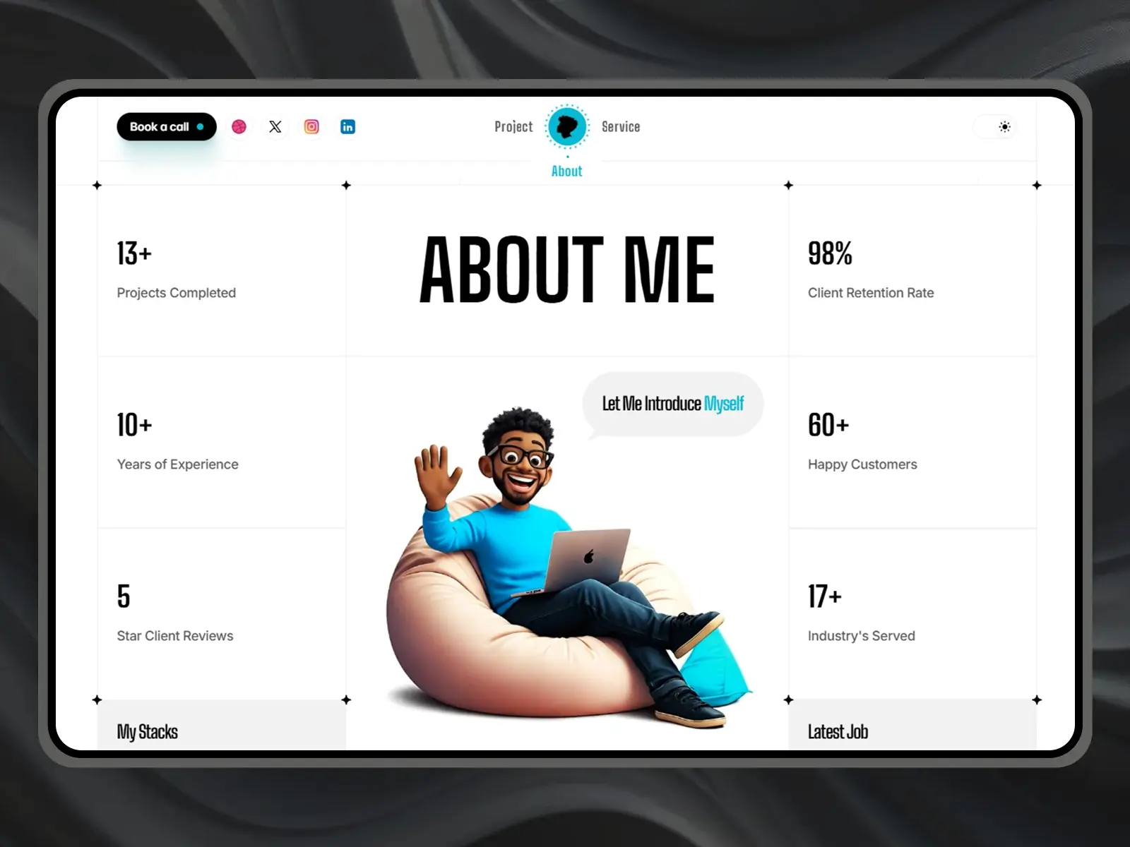 Dean — Web Designer Portfolio