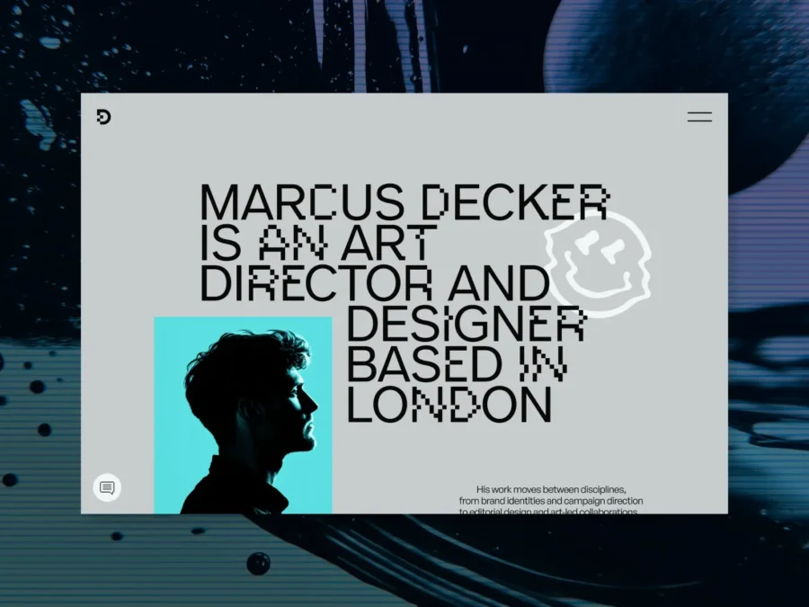 Decker — Editorial Portfolio Template — System.Supply Framer Template
