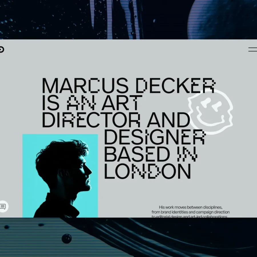 Decker — Editorial Portfolio Template — System.Supply Framer Template