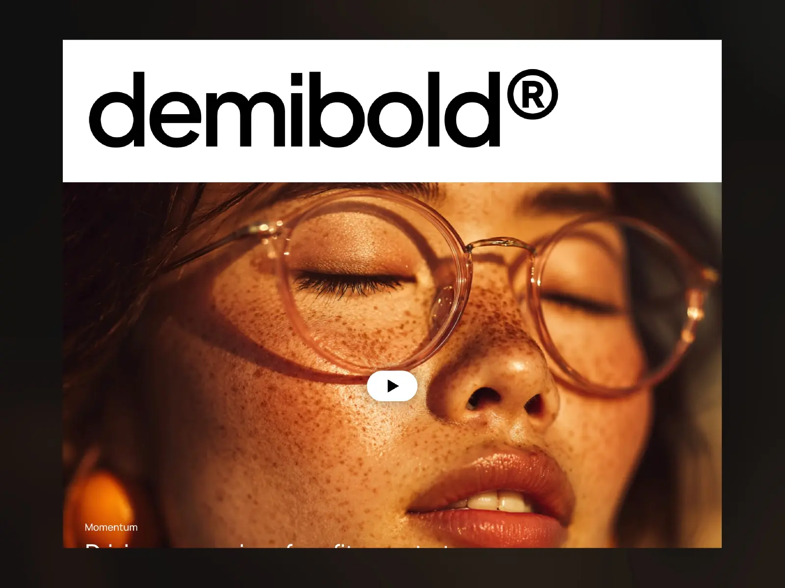 Demibold — Premium Design Studio Template