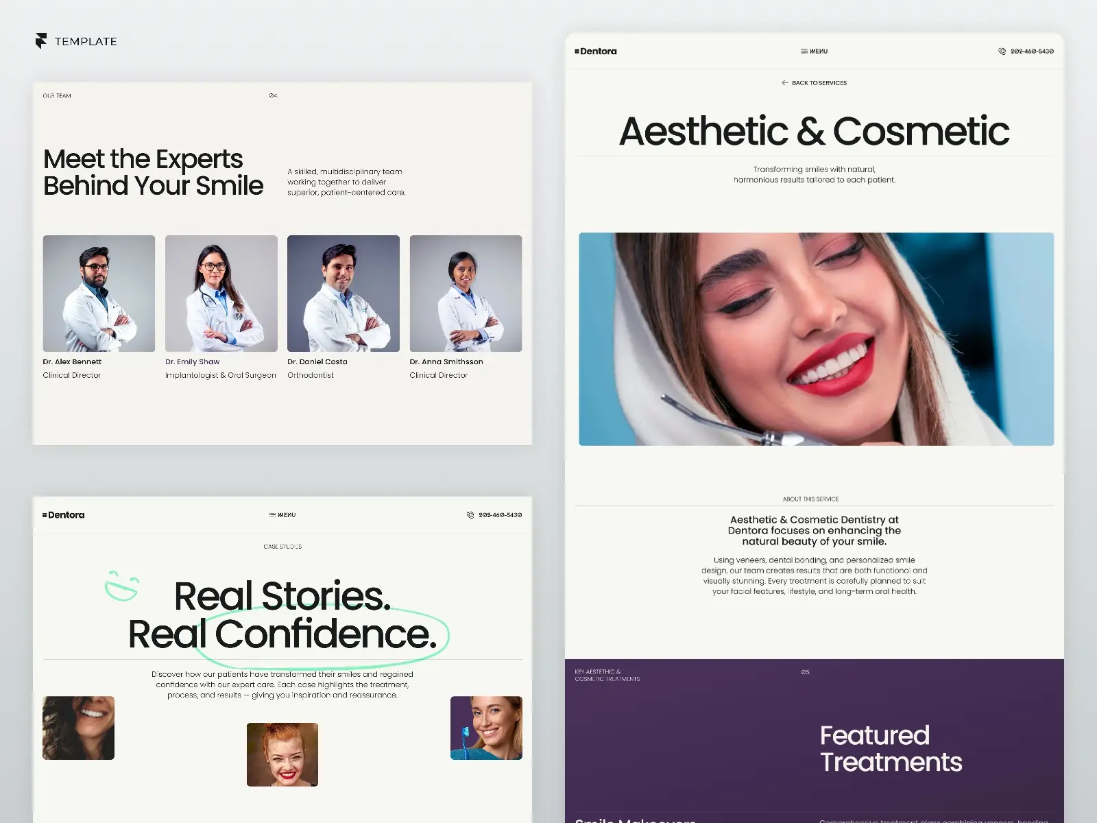 Dentora — Dental & Medical Clinics Template