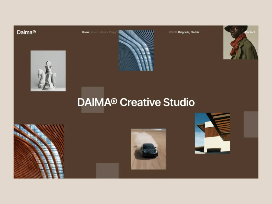 Diama — Agency Template — Forx Studio Framer Template