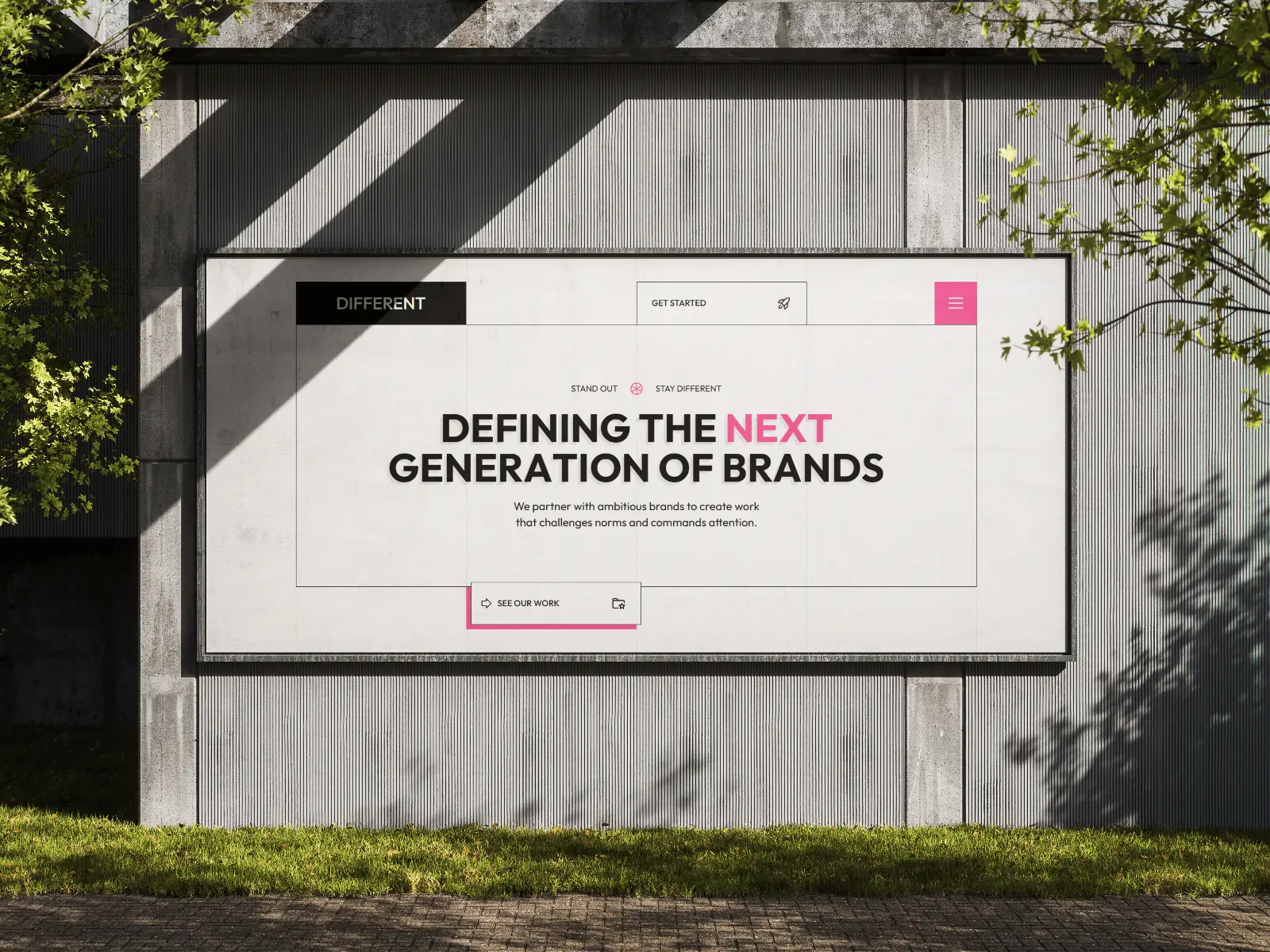 Different — Design Studio & Creative Agency — Elements Library Framer Template