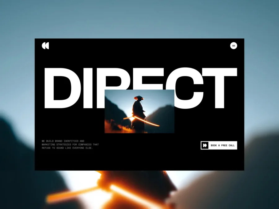 Direct — Agency Template — Framence Studio Framer Template