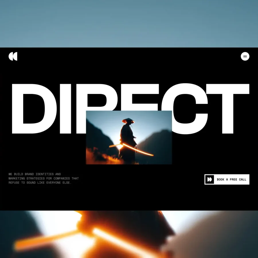 Direct — Agency Template — Framence Studio Framer Template