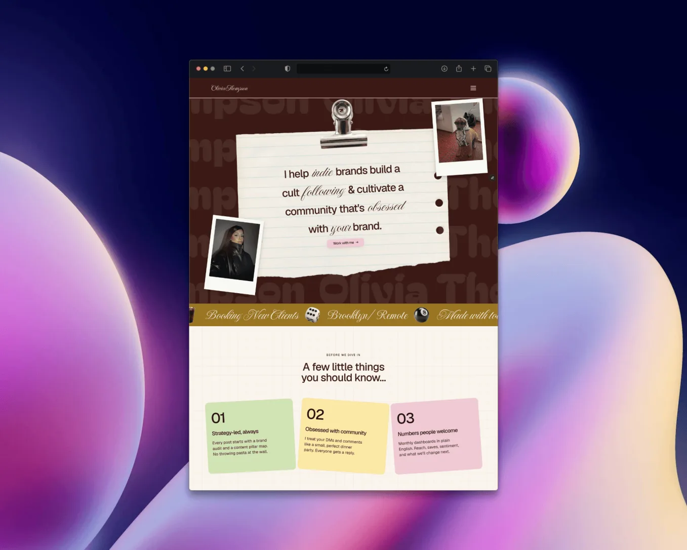 Plum · Women's Holistic Wellness Coaching — Florencia Framer Template