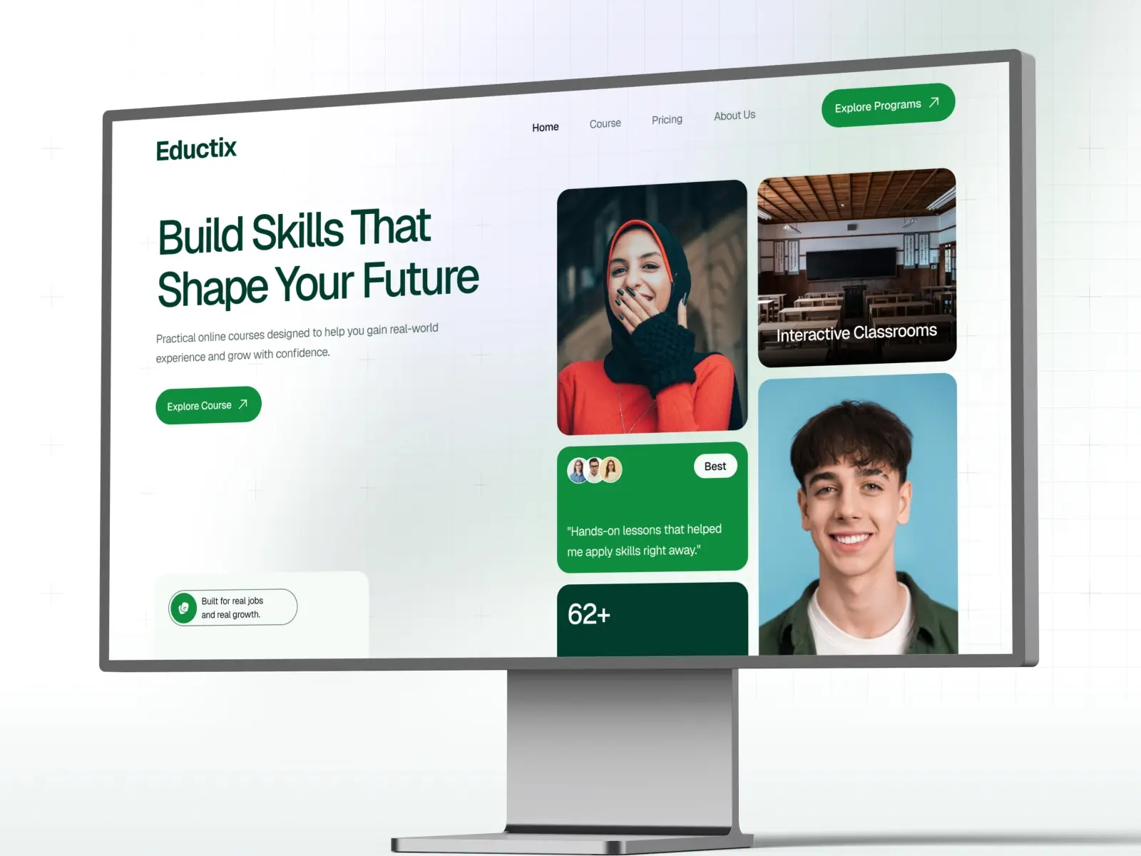 Eductix — Online Course Landing Page