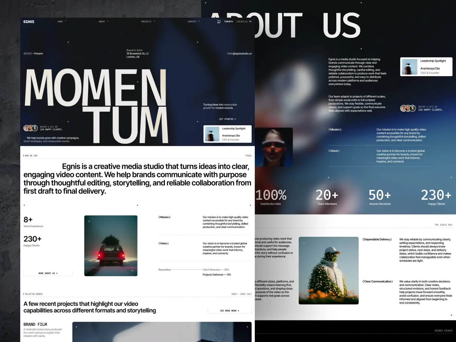 Egnis — Photography & Video Portfolio