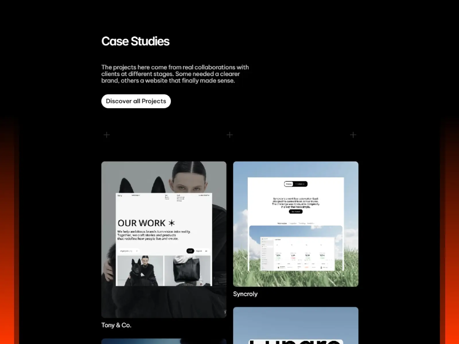 E.Hunter — Portfolio Template