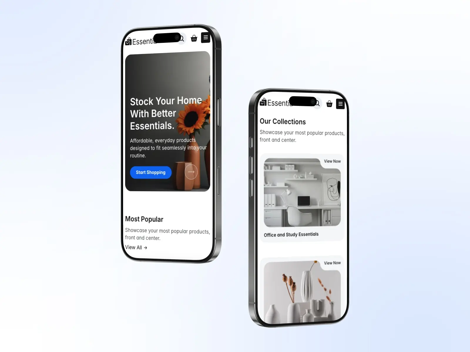 Essentiaa — Ecommerce