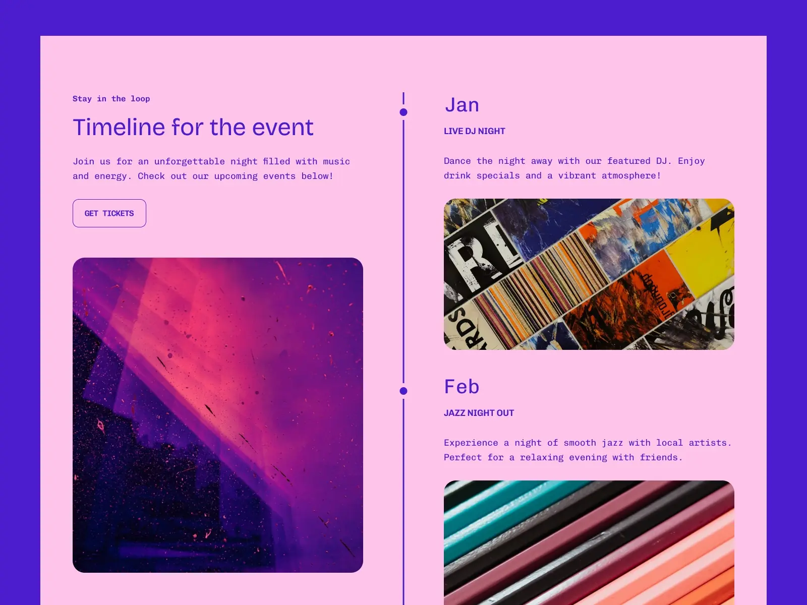 Eventon — Framer Template for Live Events