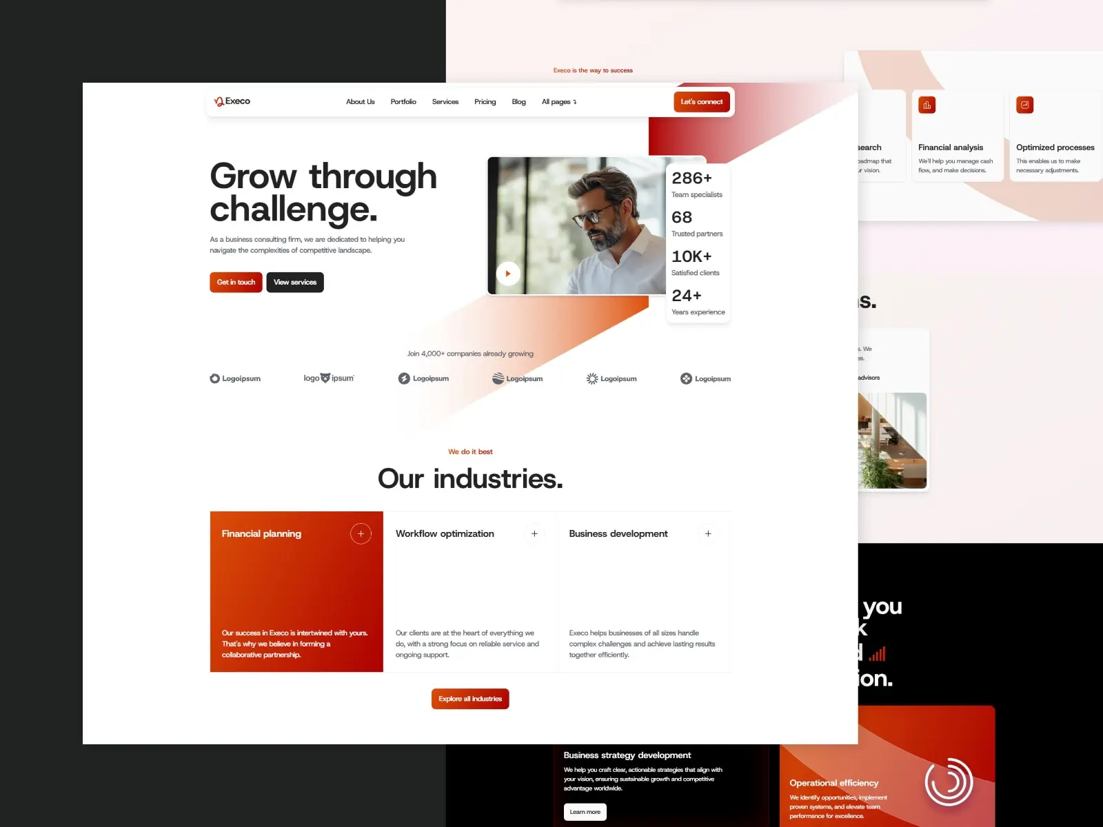 Execo — Corporate Business Website