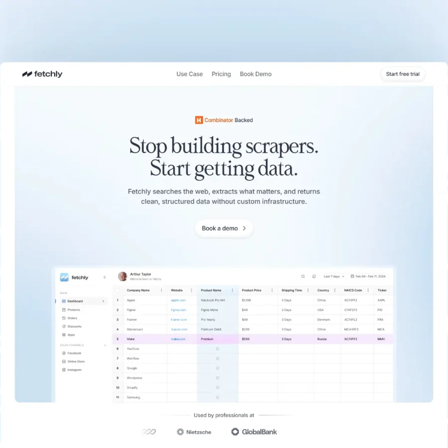 Fetchly — Premium AI SaaS Template — Adheeb Framer Template