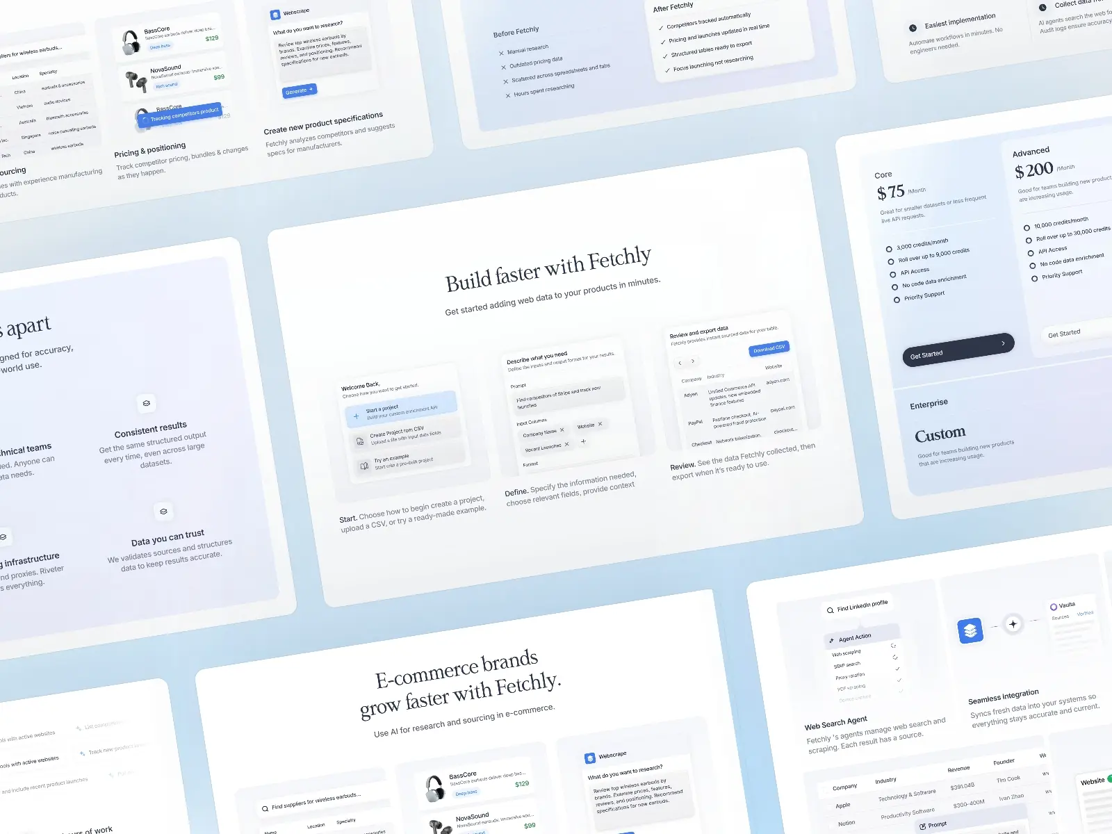 Fetchly — Premium AI SaaS Template