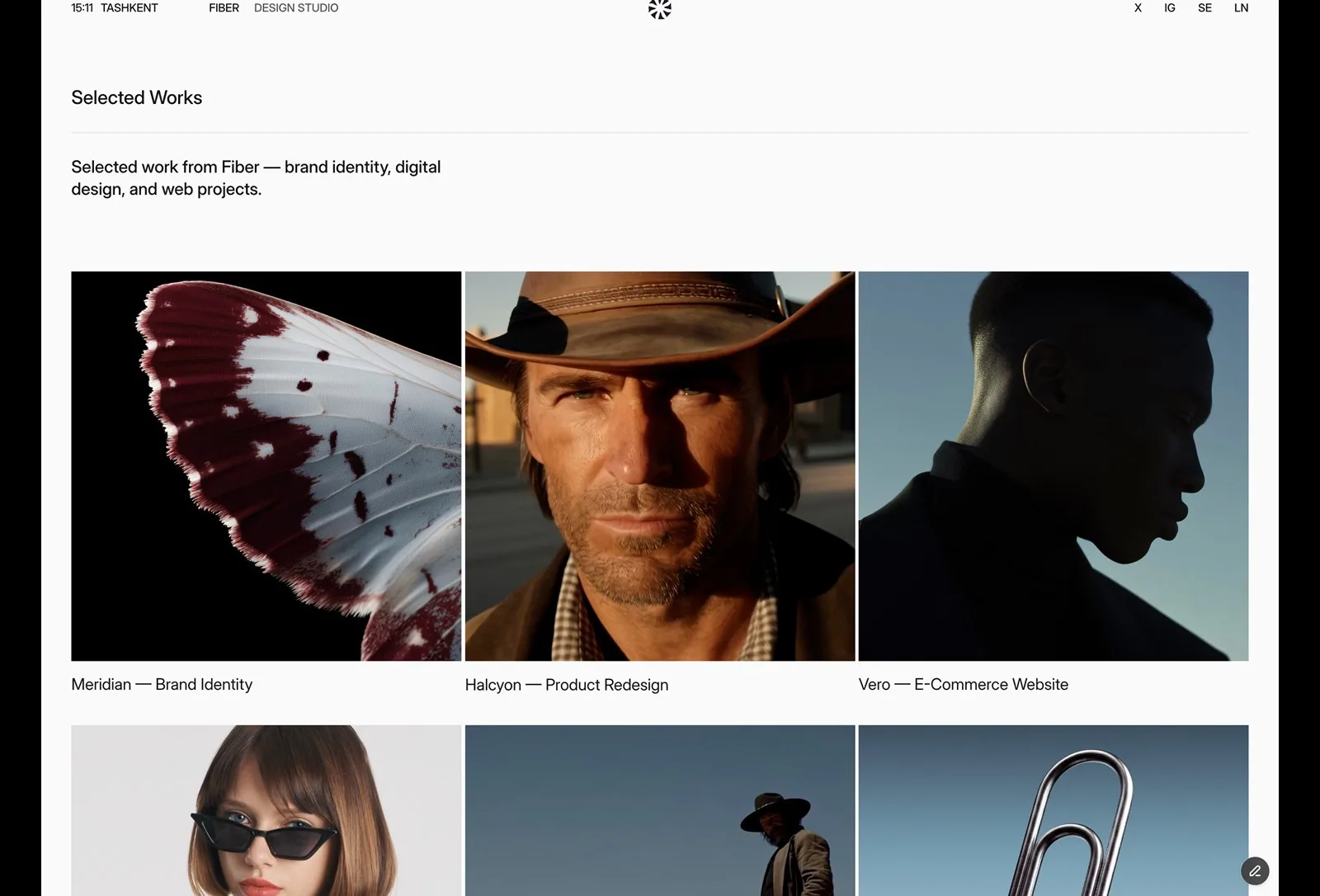 Fiber — Framer Template