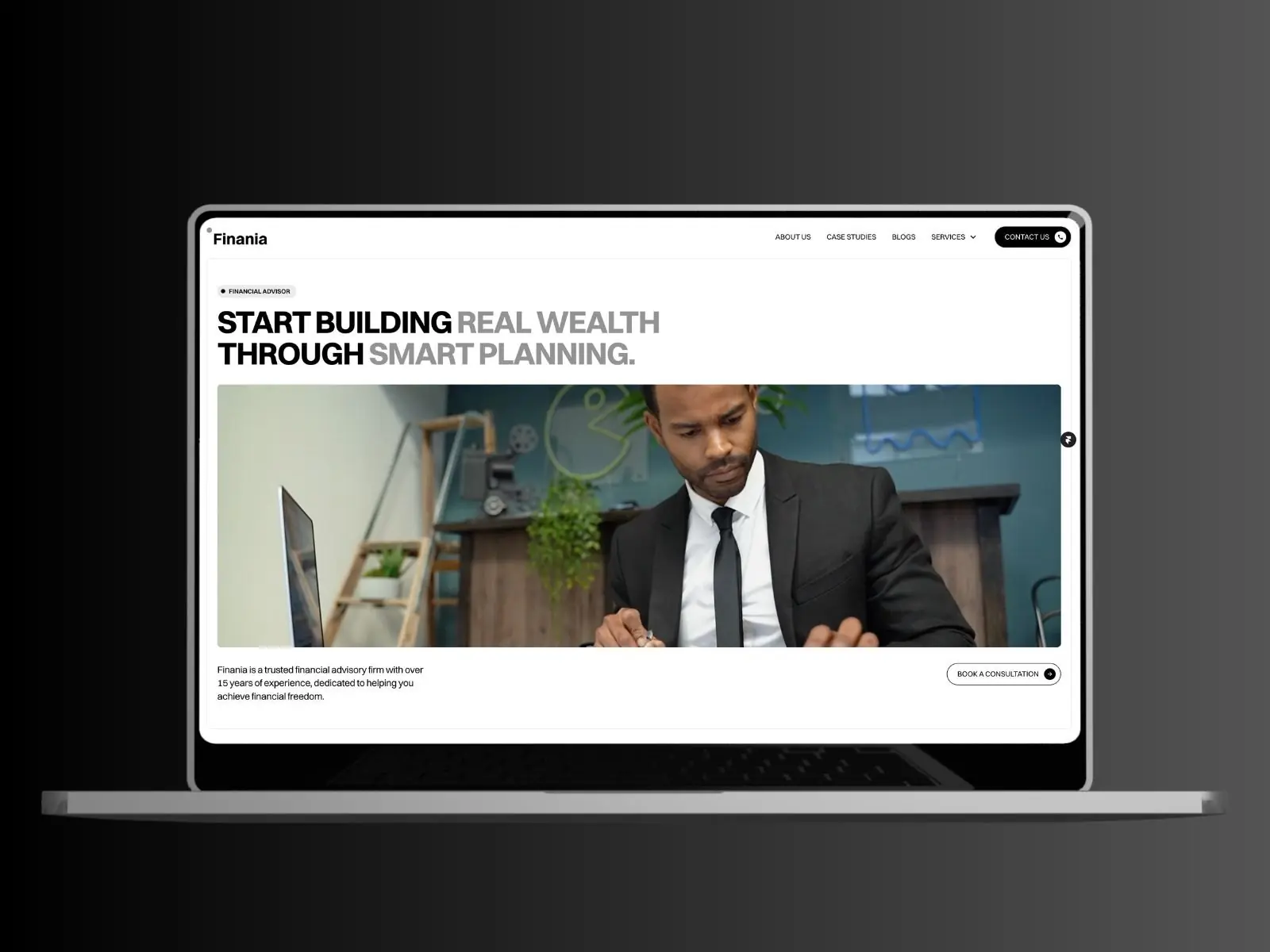 Finania — Financial Advisory Website