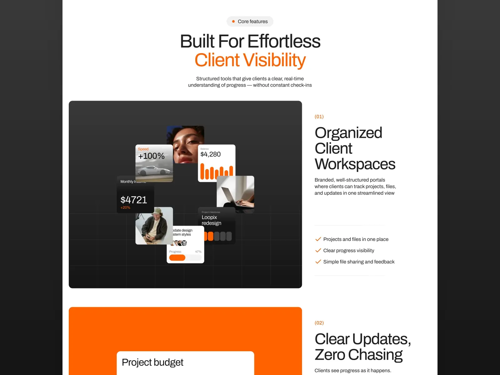 Flowbi — SaaS Landing Page Template