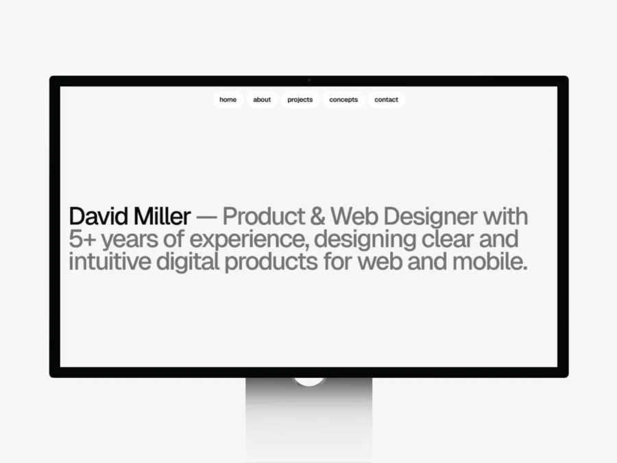 FolioBase — Portfolio for real case studies — Artem Meshkov Framer Template