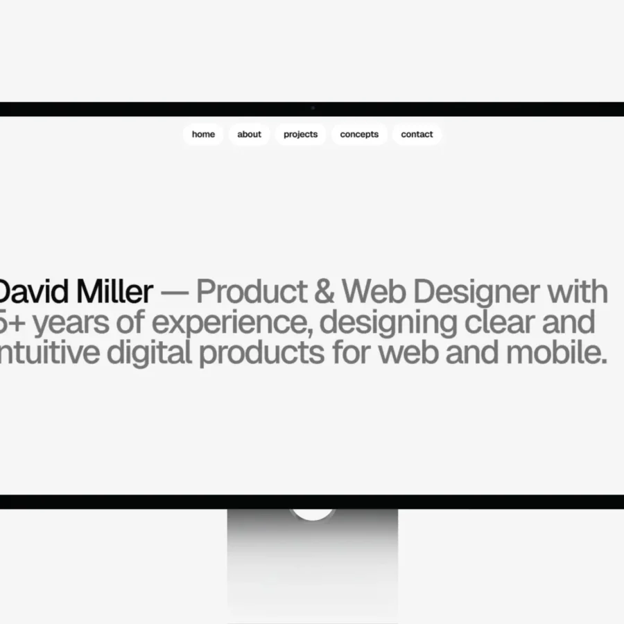 FolioBase — Portfolio for real case studies — Artem Meshkov Framer Template