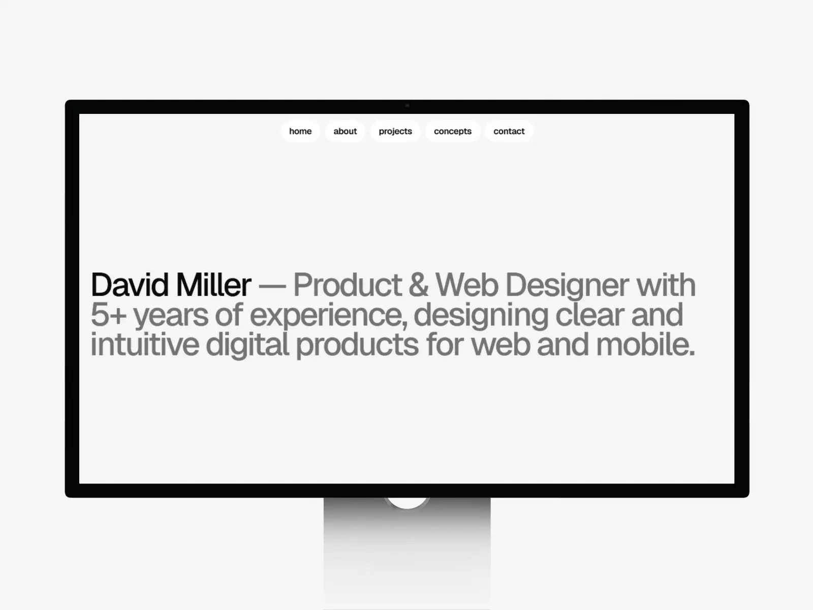 FolioBase — Portfolio for real case studies — Artem Meshkov Framer Template