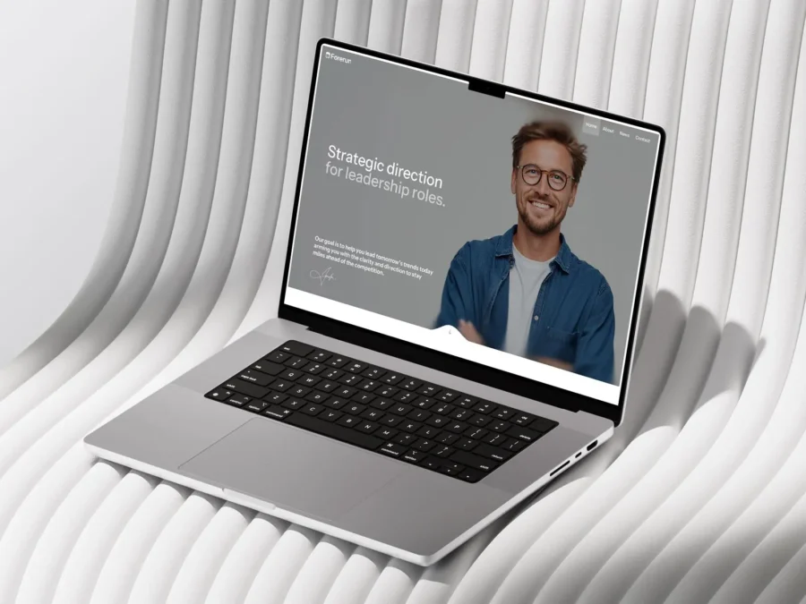 Forerune X — Consulting and Bussines Template — Flowmance Framer Template
