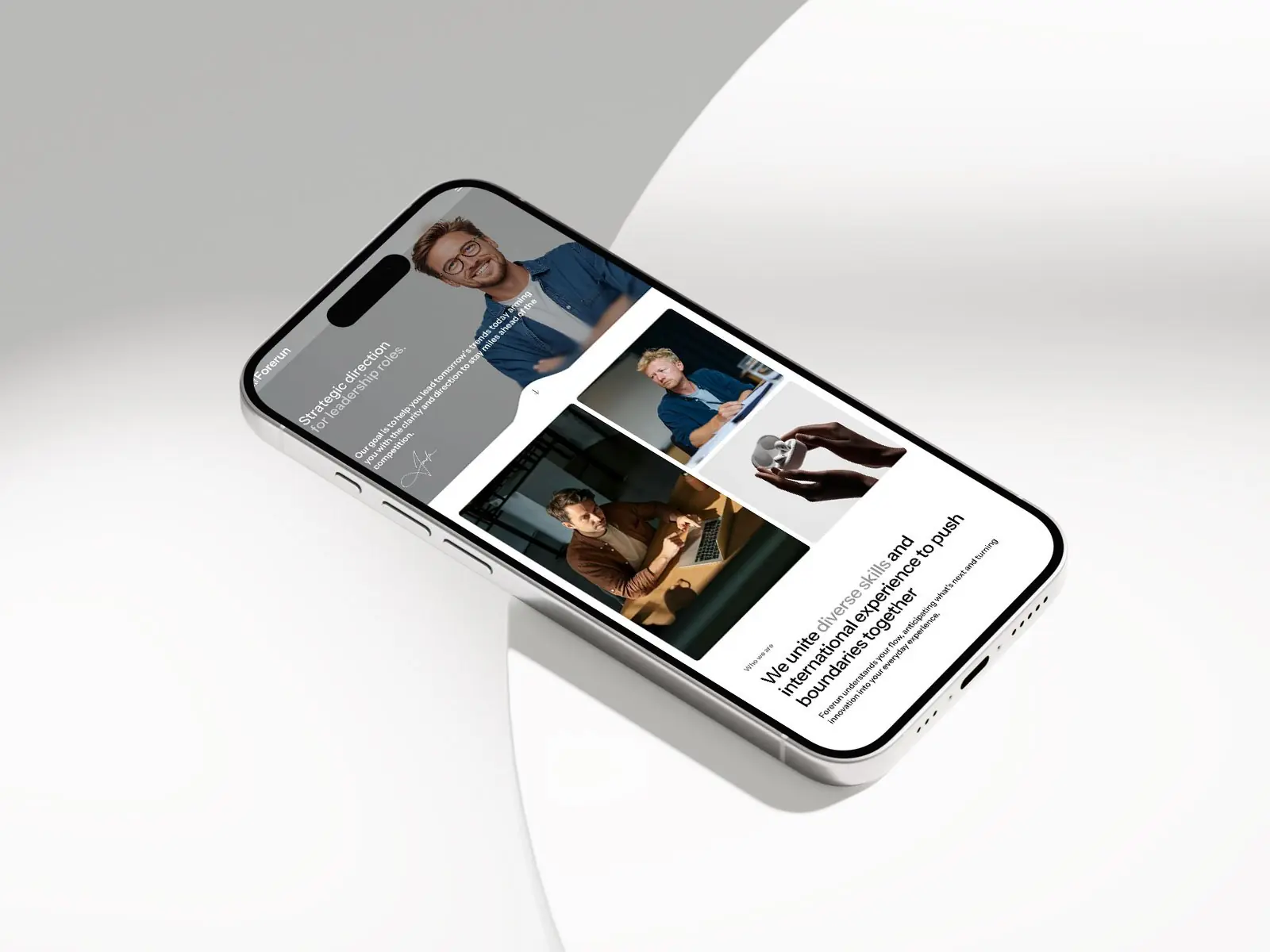 Forerune X — Consulting and Bussines Template