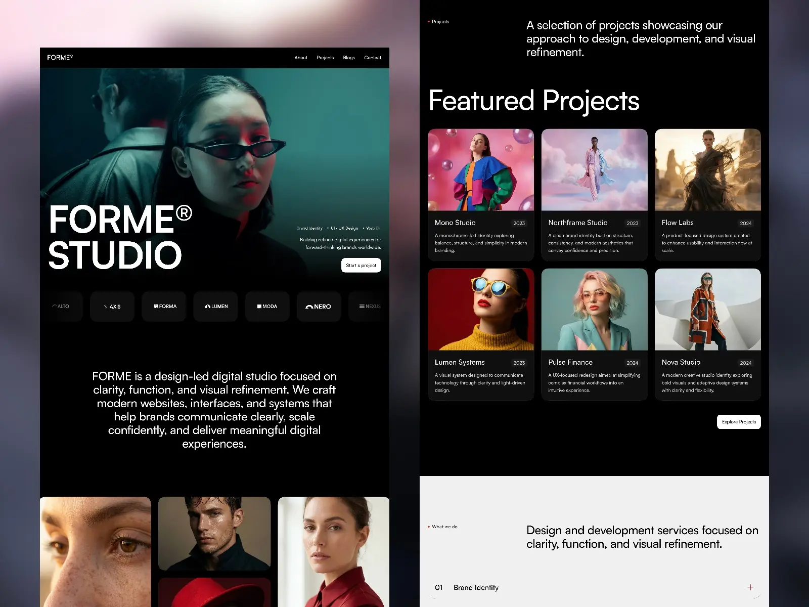FORME — Creative Studio Template
