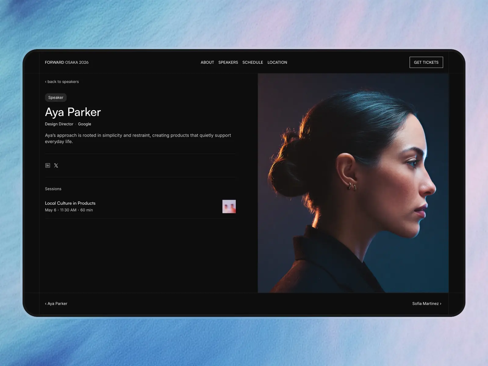 Forward — Conference & Event Template