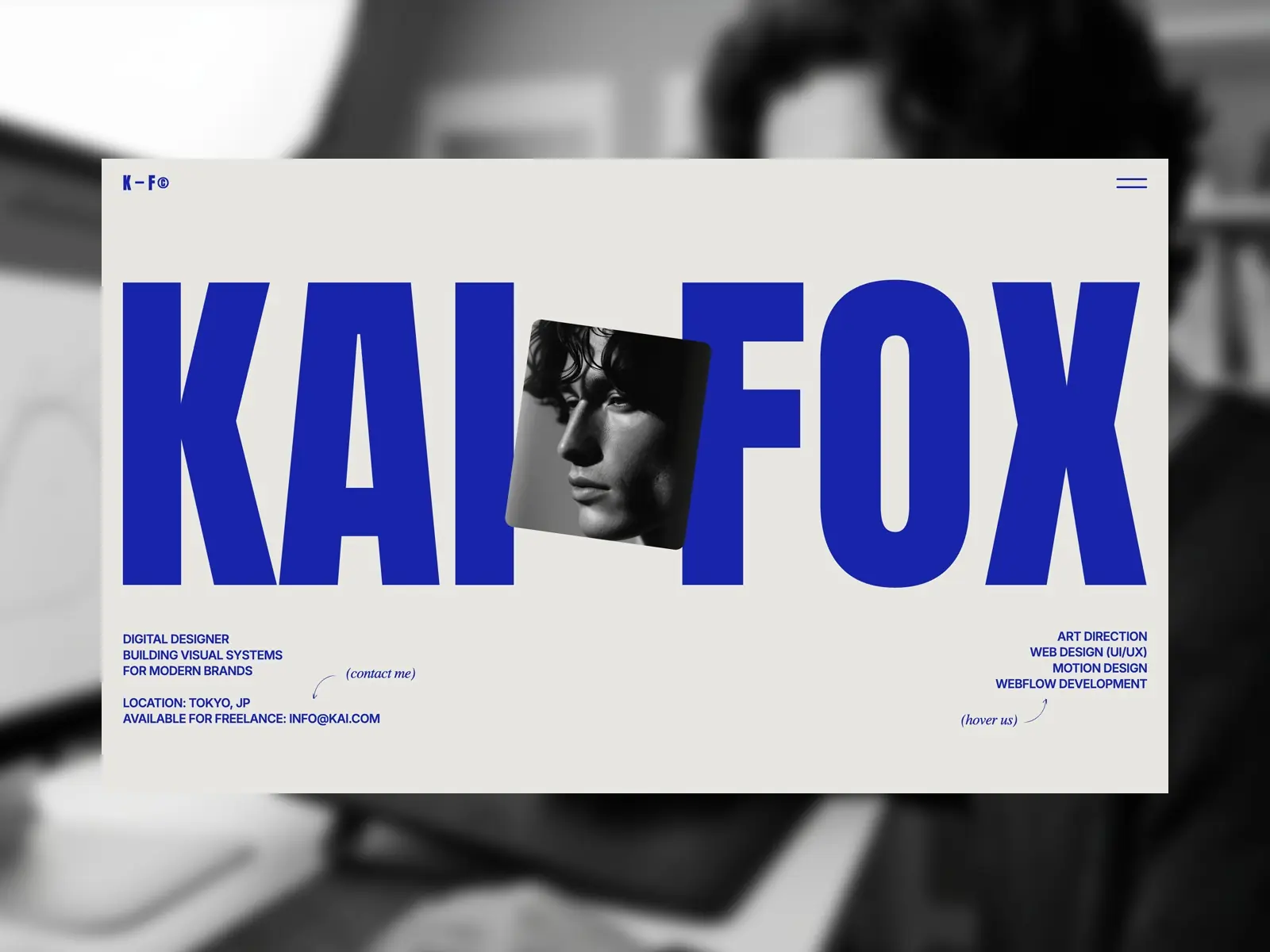 Fox X — Free Portfolio Template — Flowmance Framer Template